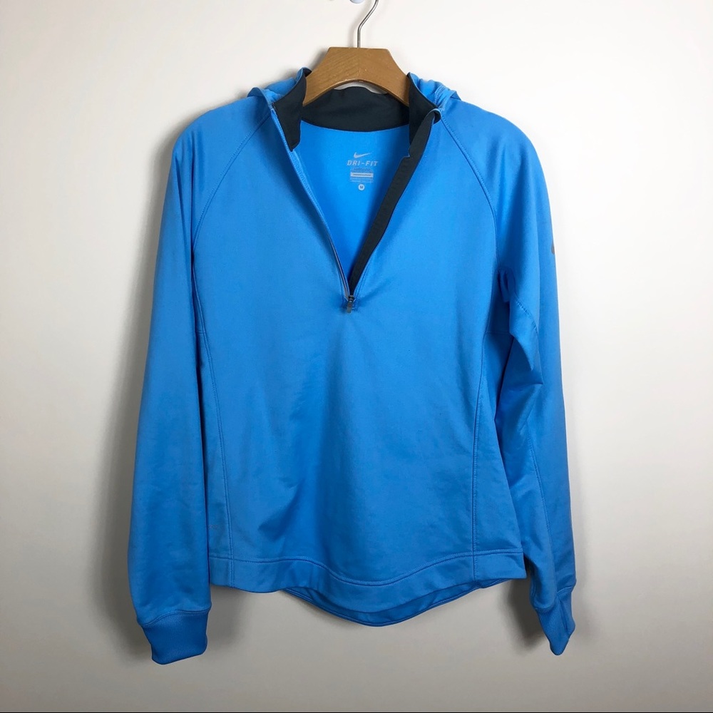 EUC Nike Dri-fit Fleece Lined Half Zip Pullover
